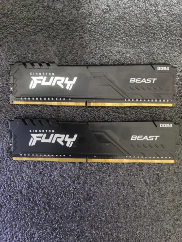 Memória RAM Kingston FURY Beast 16GB (2x8GB) DDR4 3200MHz CL16
