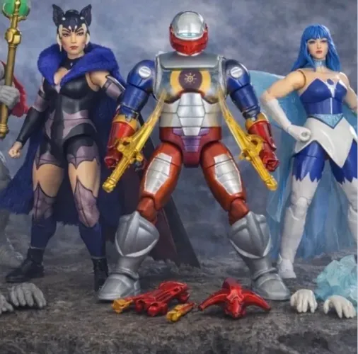 Coleção Masterverse Reveletion 3 Figuras