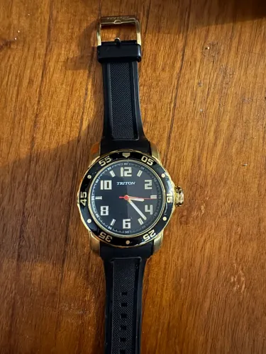 Relógio Triton Pulseira Emborrachada 