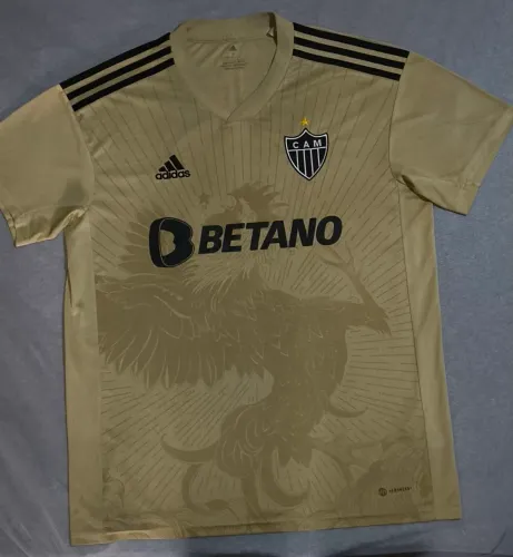 Camisa Dourada Adidas Tamanho G