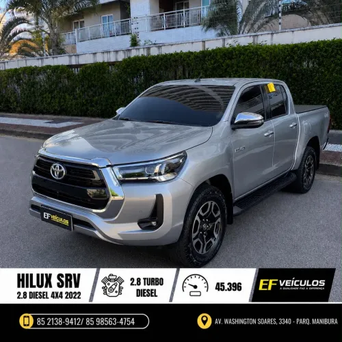 Toyota Hilux CD SRV 4X4 2.8 TDI Diesel Aut. 2022