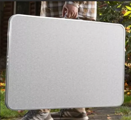 Mesa Dobravel Vira Maleta Camping Praia 120cm X 60cm