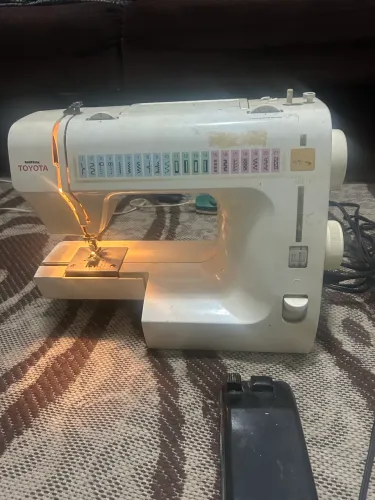 Máquina de Costura Toyota Knitax - Herança de Família, Funcionando!