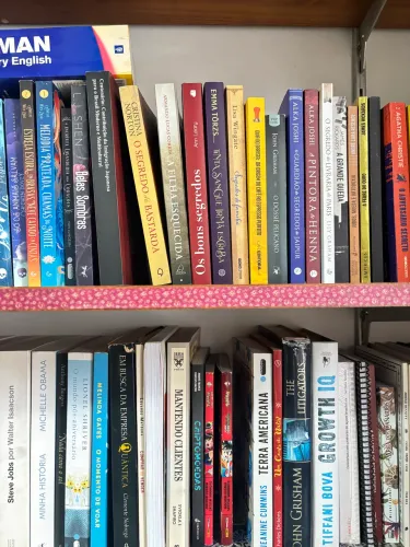 Livros usados economia cripto Ágatha Christie manga