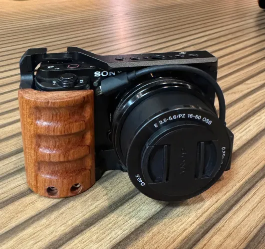 Sony Zve10 com cage e cooler