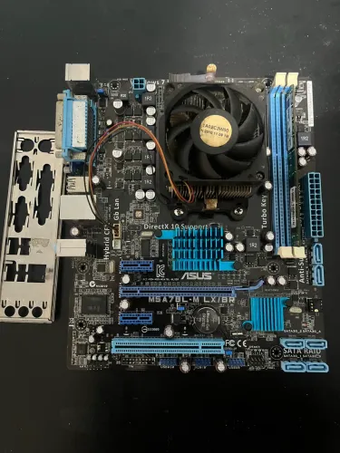 Kit Upgrade AMD FX 6300 + Placa Mãe ASUS M5A78L-M LX/BR + 4GB RAM DDR3 - Perfeito Estado
