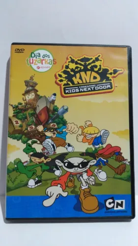 Dvd de filme desenho promocional renner A Turma do Bairro Codename: Kids Next Door.