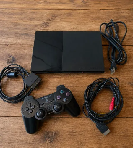 PS2 slim funcionando perfeitamente não tem jogos