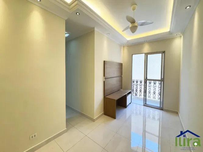 Apartamento Para Locacao de 80m² , 3 Dormitorios,2 Banheiros e 1 Vaga, No Residencial Itap