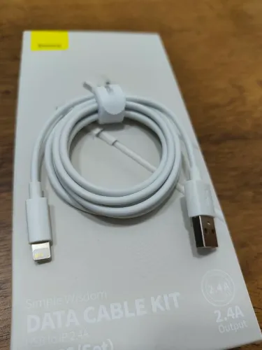 Cabo USB Baseus para iPhone Lightning - Lacrado!