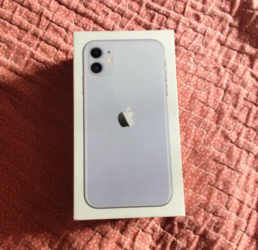 caixa vazia do iPhone 11