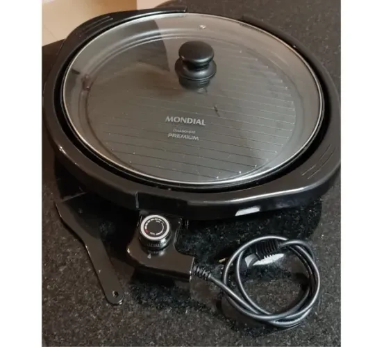 Grill redondo Cook & Grill Premium 40cm G-03 - 1270w - Mondial - 110V