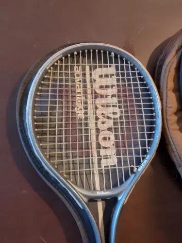 Raquete Wilson antiga anos 70 