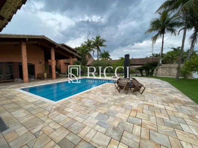 Casa com piscina dos sonhos à venda no Pernambuco, Guarujá | 6 Quartos RICCI