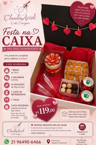 FESTA NA CAIXA PRESENTE NAMORADOS