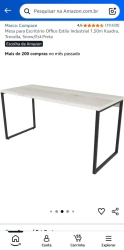 Mesa Estilo industrial, 1, 50m 