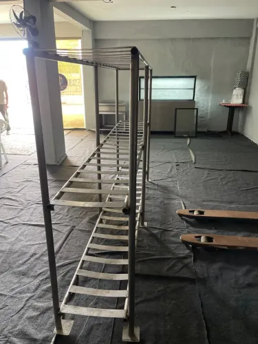 Estante aço inox reforçado *