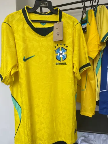 Camiseta Do Brasil Modelo Jogador 