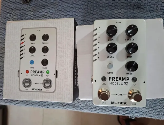 Preamp Mooer X2 pedal