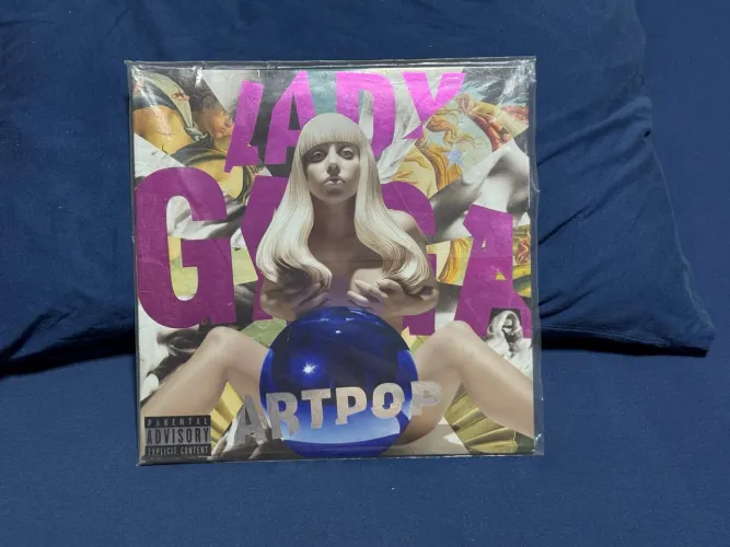 Vinil ARTPOP Lady Gaga (metalizado / foil / first press)