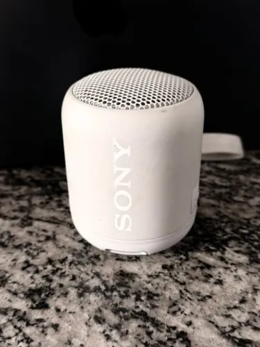 Caixa de Som Bluetooth Sony SRS-XB12 Original - Cinza - IP67