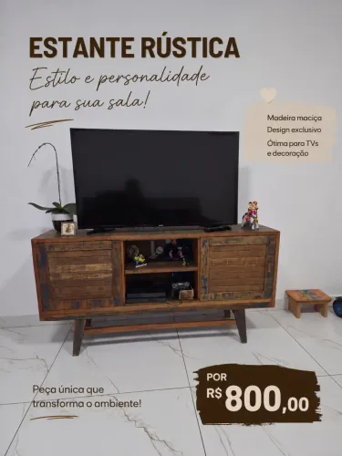 Estante Rústica 