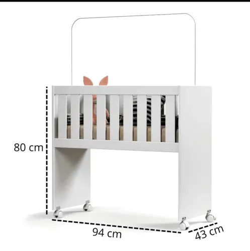 Vendo mini berço pouco usado