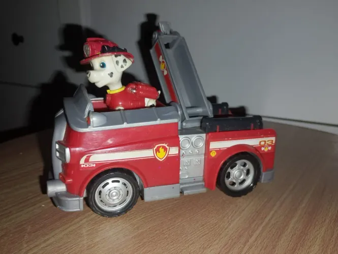 Caminhão De Bombeiro Do Marshall Patrulha Canina Spin Master - Completo