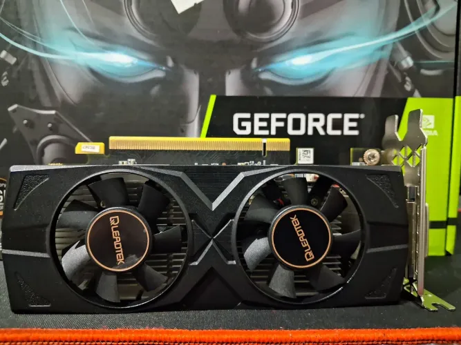 Placa de video GTX 1650 D6 Leadtek 4GB low profile (acompanha espelho normal também)