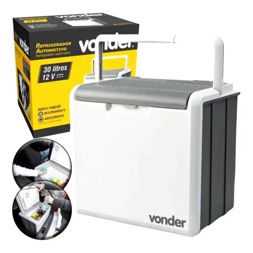 Refrigerador Cooler Automotivo 30 Litros Vonder 12V Portátil