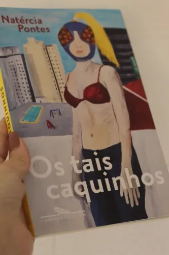 Os tais caquinhos- Natércia Pontes- Livro usado com autógrafo 