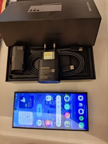 Samsung s24 ultra cinza 256 impecável