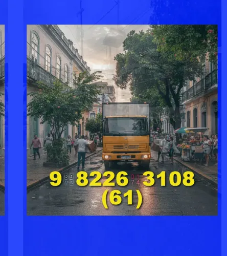 Frete de mudanças! Transporte seguro e rápido com ajudantes disponíveis!