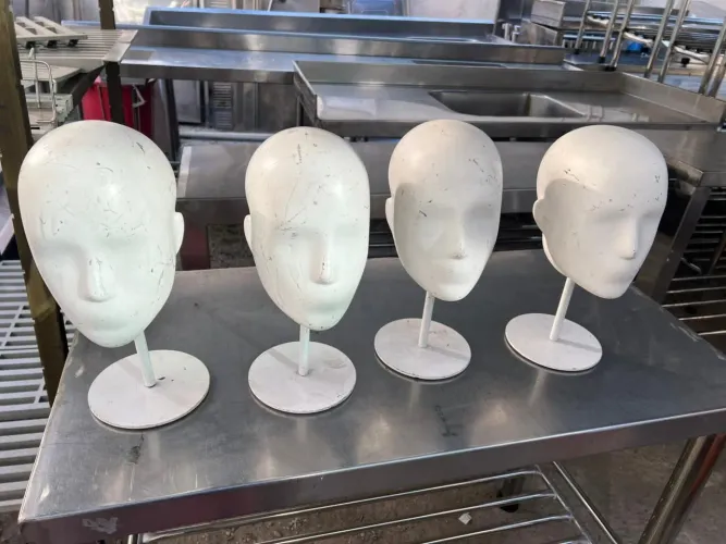 Cabeças Expositor de óculos ou Peruca 