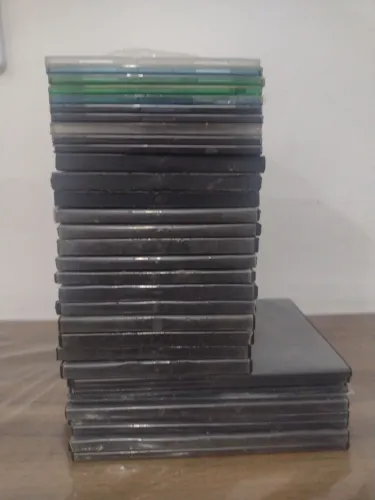 Lote de capas de cd e dvd(finas)