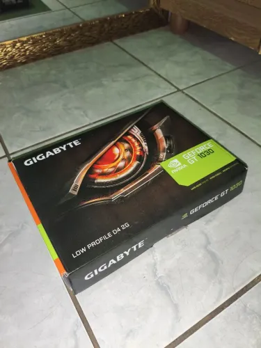 Placa de Vídeo GIGABYTE GeForce GT 1030 Low Profile D4 2G DirectX 12 GV-N1030D4-2GL