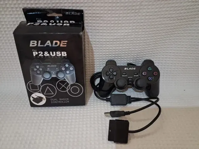 par controles blade, playstation 2 e pc (usb)