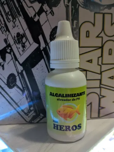 Alcalinizante para aquário aumenta o pH