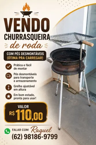 Churrasqueira de Roda