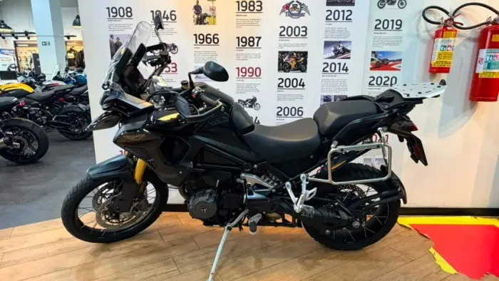 TIGER 1200 RALLY BLACK EDITION EM ESTADO DE ZERO KM IMPERDÍVEL