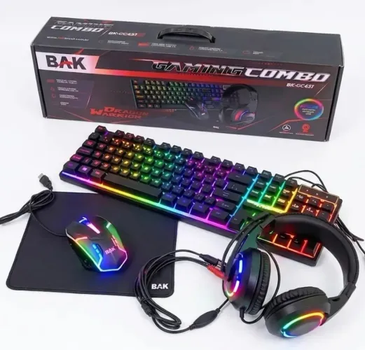 Kit Combo Gamer 4x1