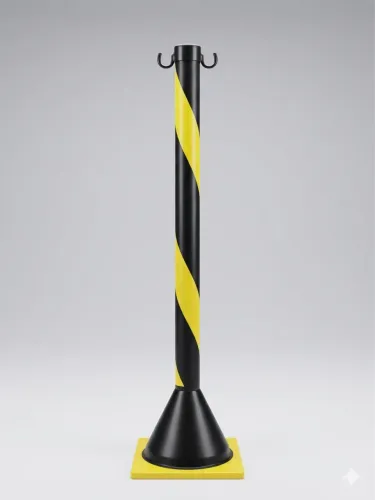KIT 4 pedestal zebrado