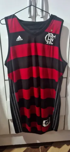 camisa regata flamengo xl e camisa treino pre jogo 2xl