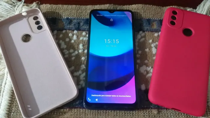 Celular Motorola e20 Cinza Capas de Brinde Película de Vidro Impecável Excelente Estado