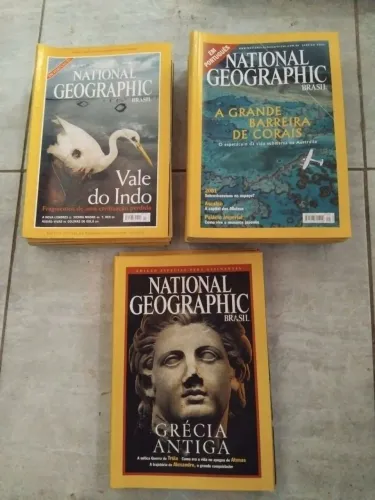 Revistas Nacional Geographic Brasil do Número 2 ao 26