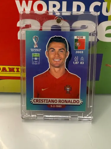 Figurinha Cristiano Ronaldo copa 2022 catar