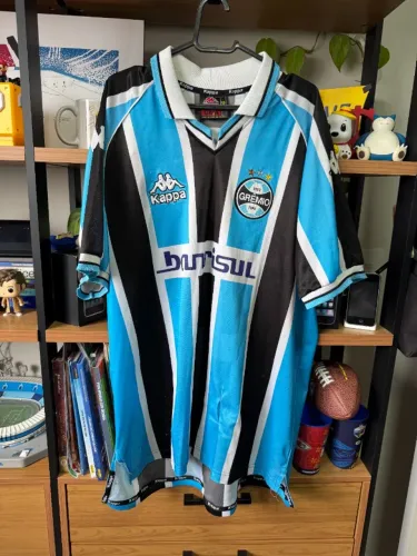 Camiseta Kappa 2001 Banrisul N#10 - Tamanho G