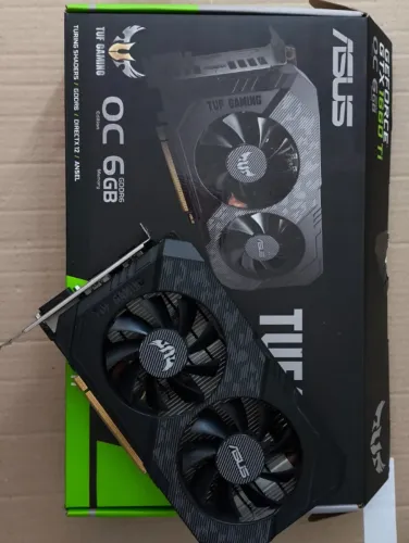 Placa de vídeo Nvidia Asus GTX 1660Ti 6gb OC 