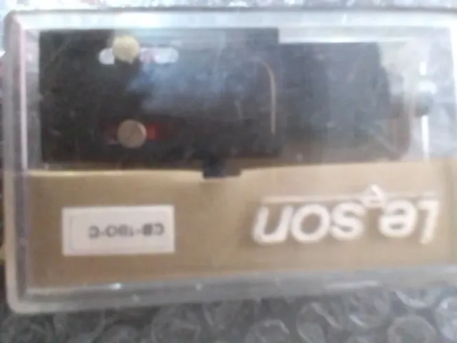 Leson cápsula e agulha original pra toca discos de vinil 