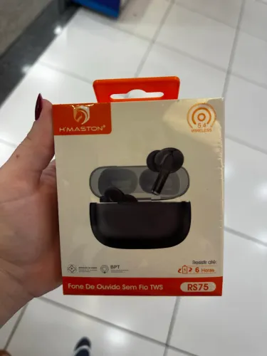 Fone de ouvido sem fio